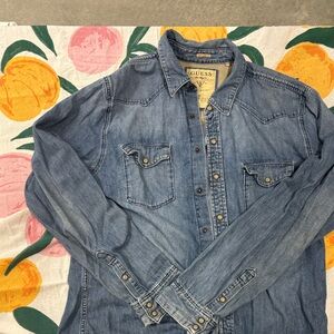 Guess chambray shirt